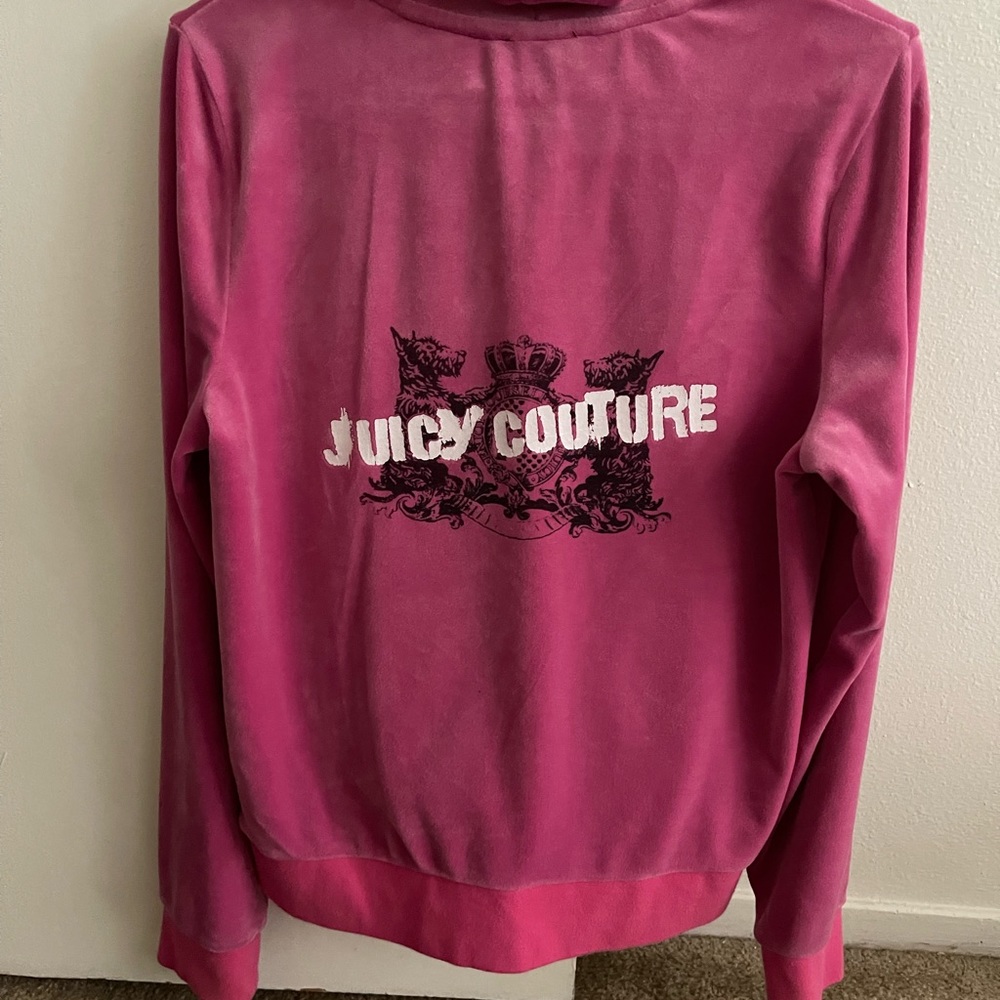 Juicy Couture Pink Velvet Tracksuit